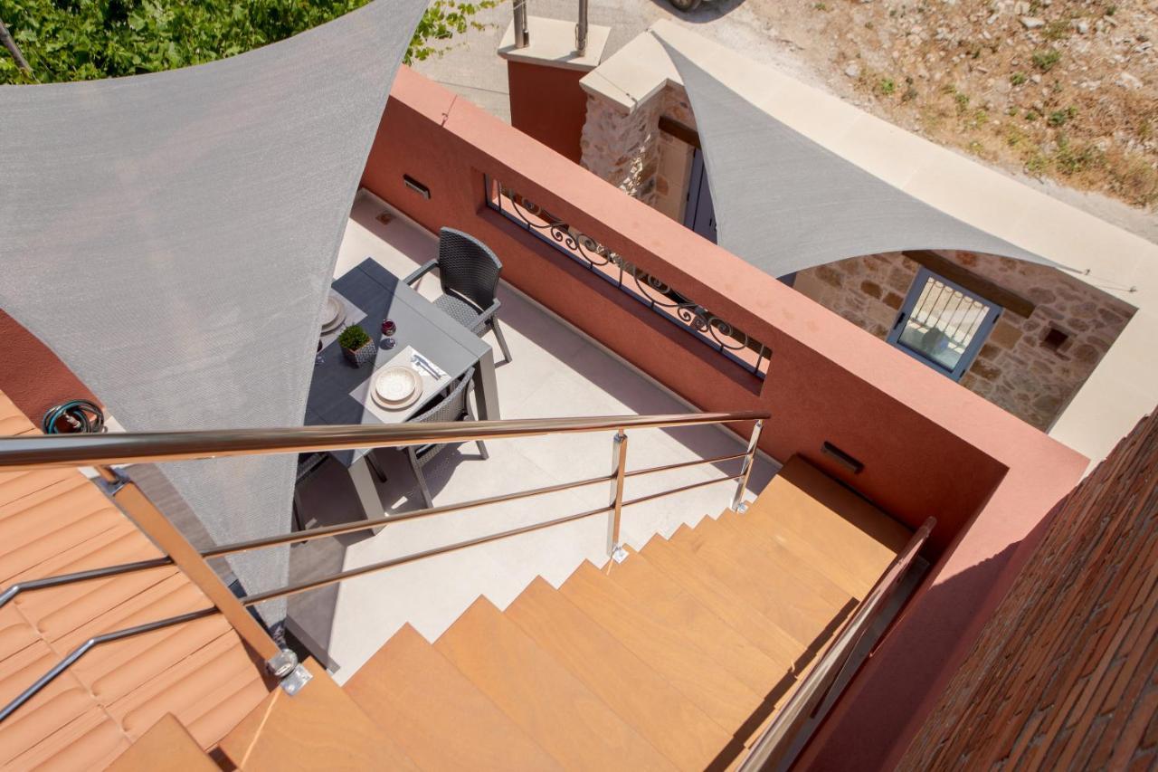 Mouse House With Sea View And Mini Pool Platanias Exterior foto