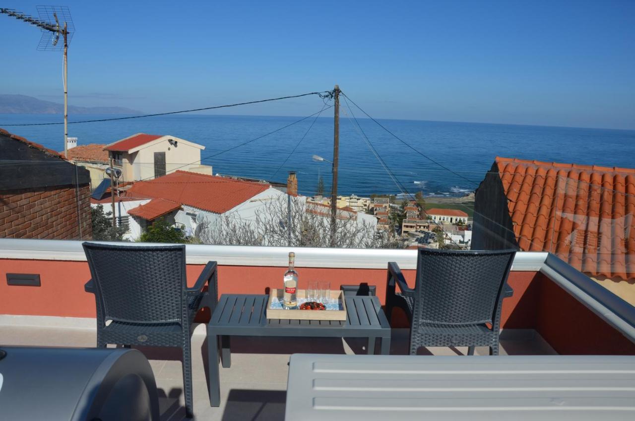 Mouse House With Sea View And Mini Pool Platanias Exterior foto